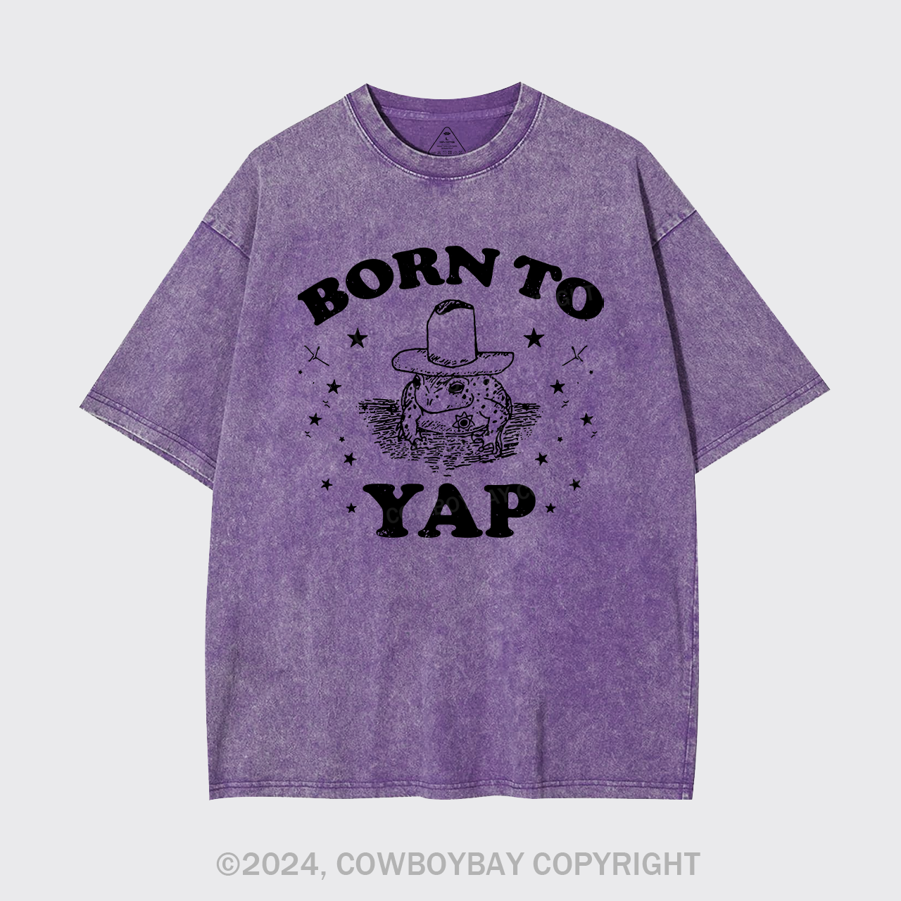 Born To Yap Garment-dye Tees