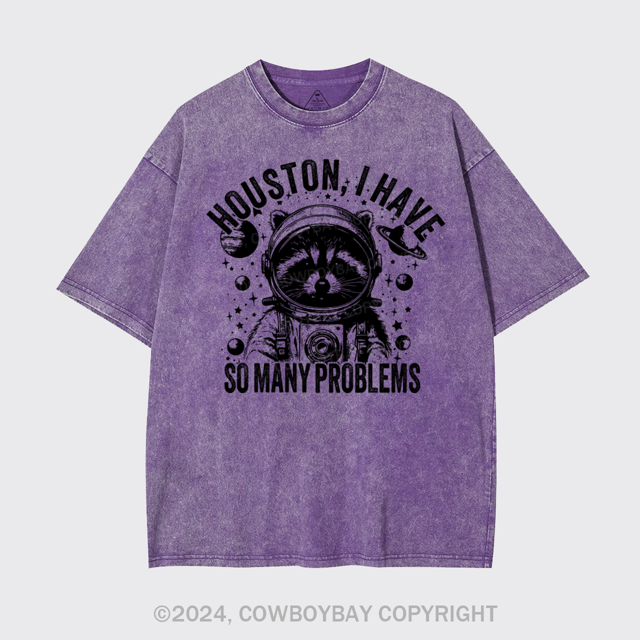 Houston, I Have So Many Problems Garment-dye Tees