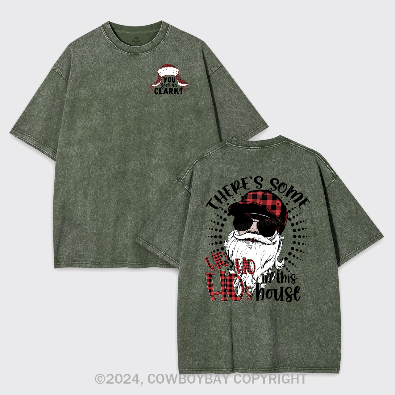 You Serious Clark Garment-dye Tees