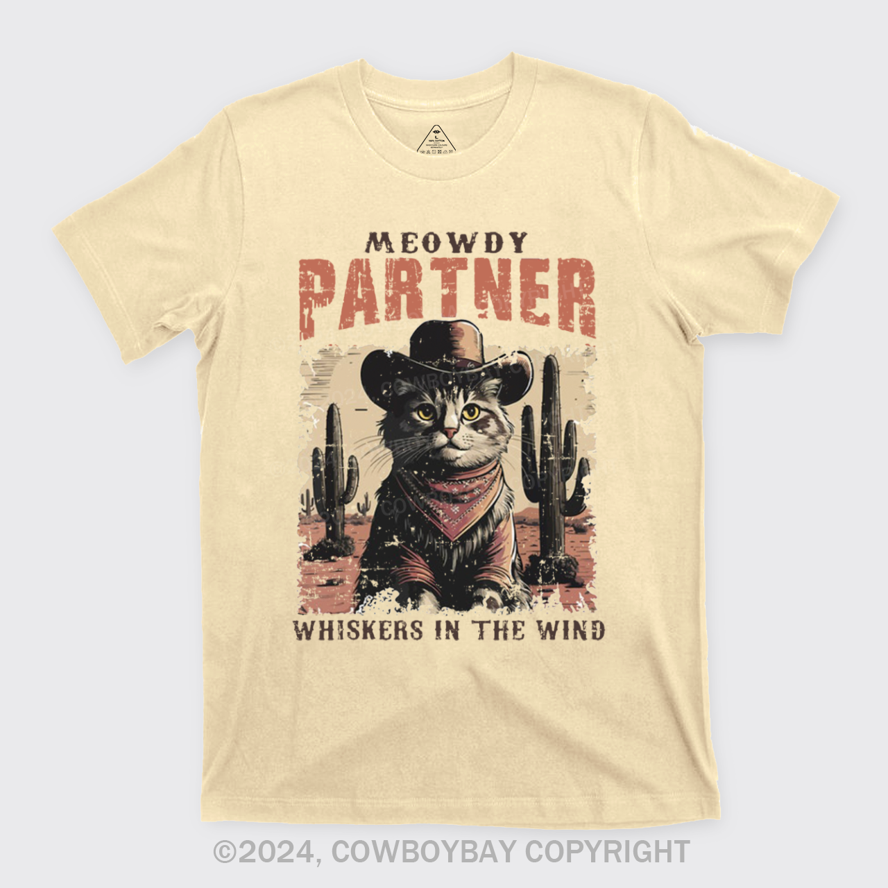 Meowdy Partner Cowboy Cat T-Shirts