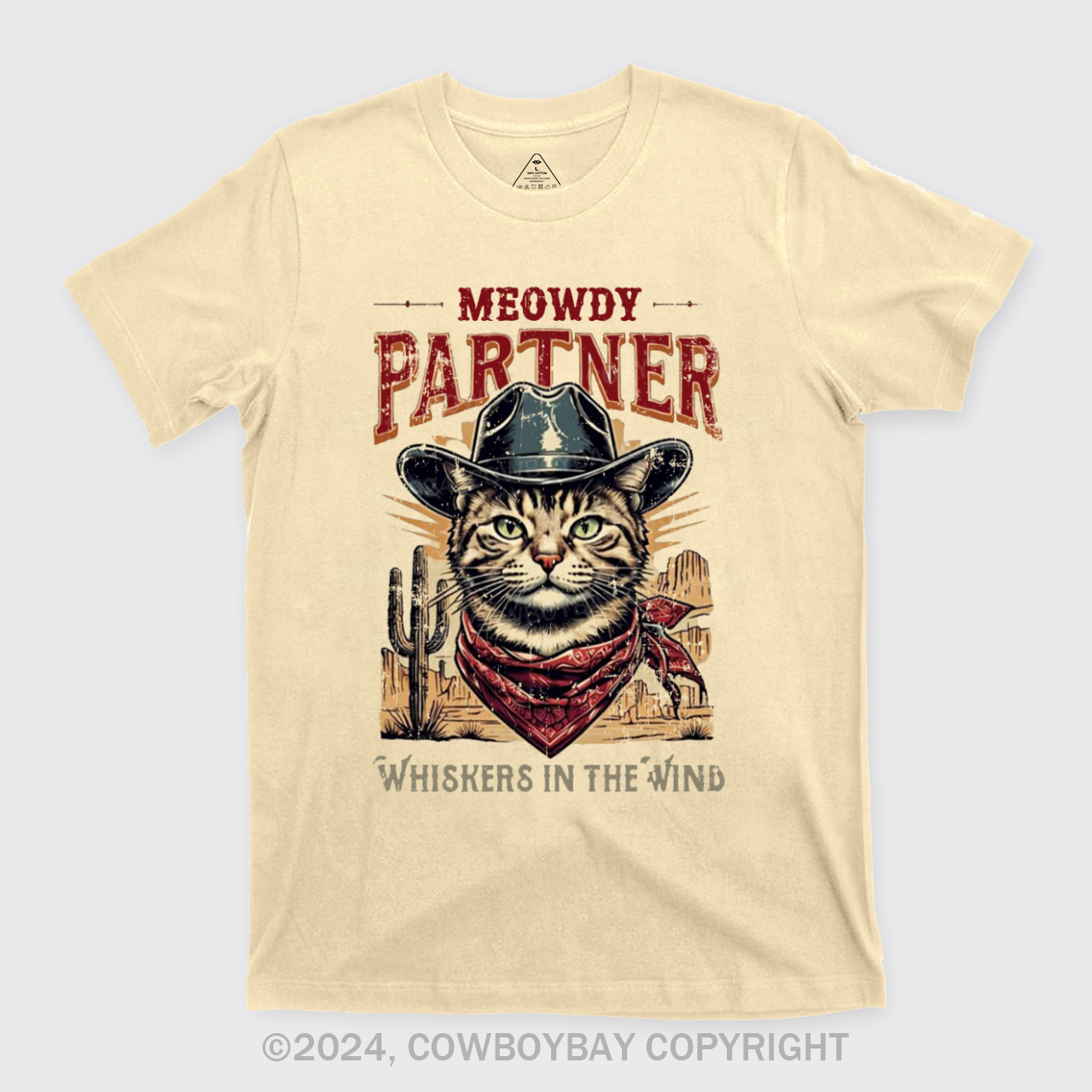 Meowdy Partner Cowboy Cat T-Shirts