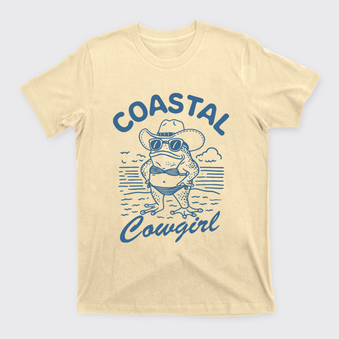 Funny Frog-Coastal Cowgirl T-Shirts