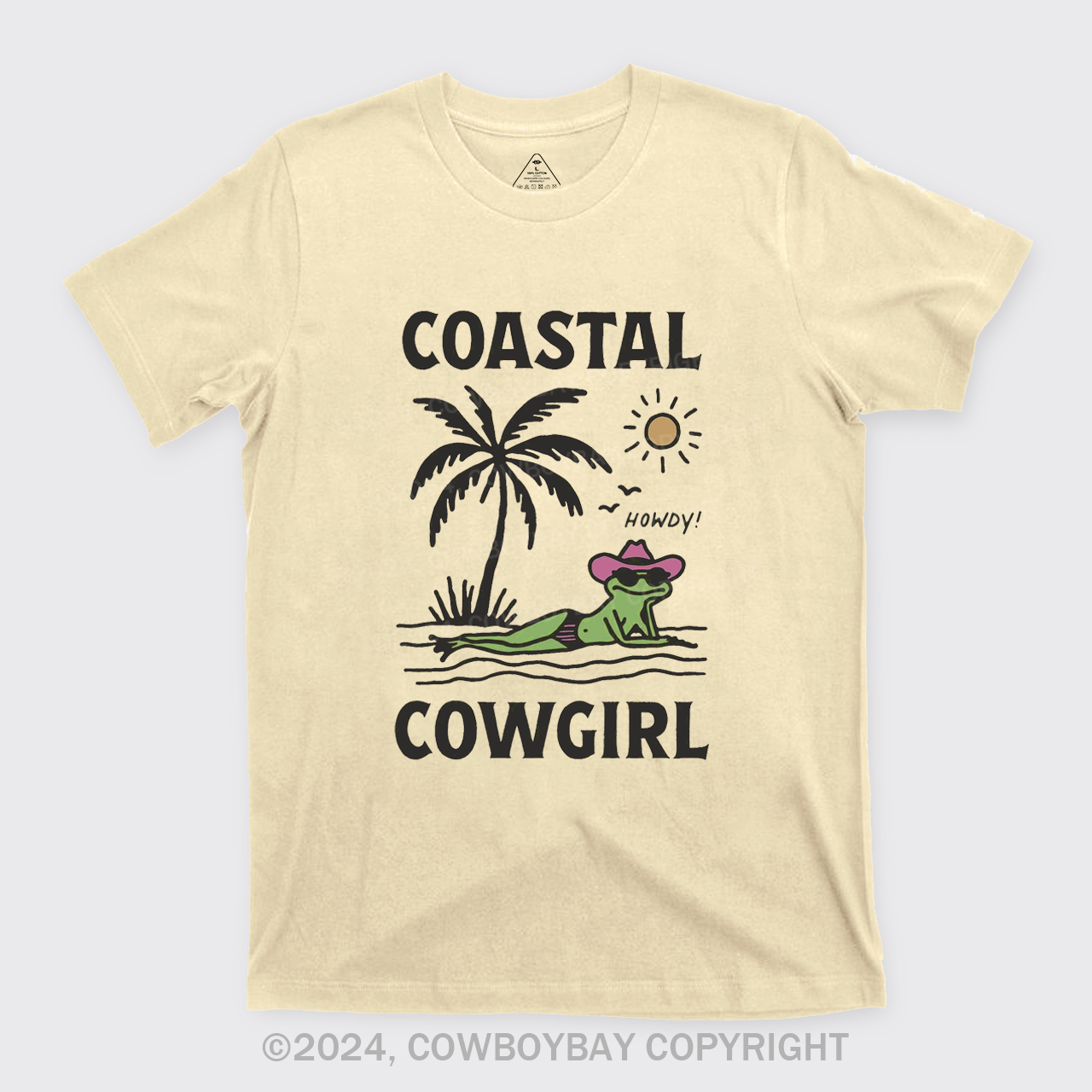 Coastal Cowgirl Frog T-Shirts