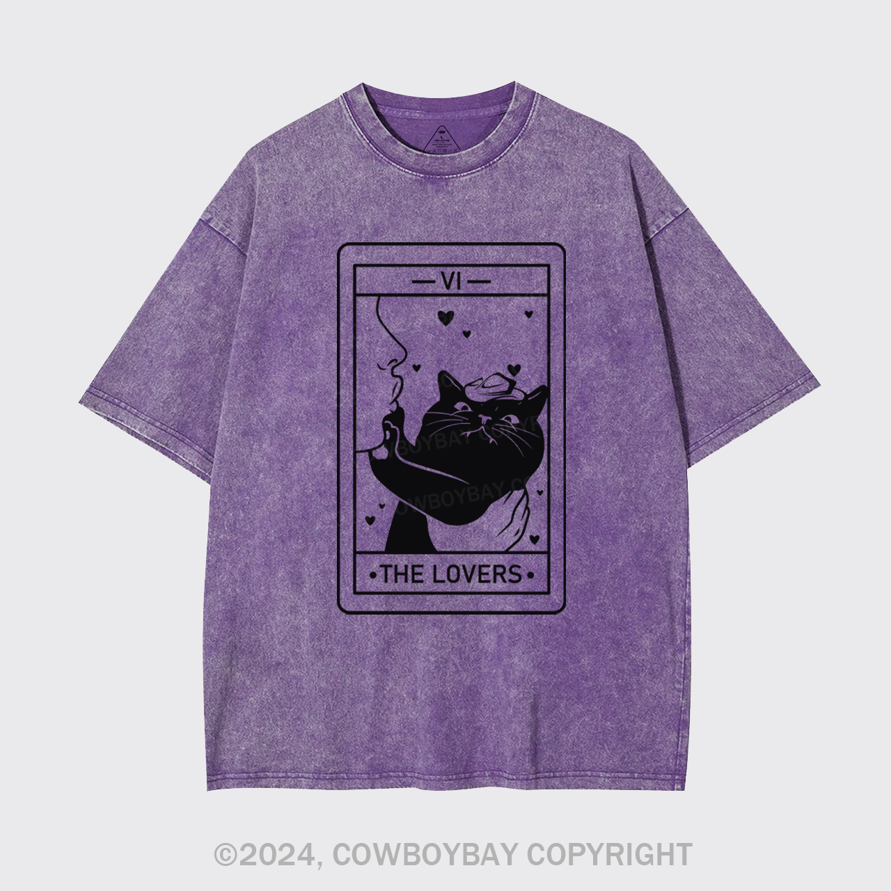 Tarot Cat Garment-dye Tees