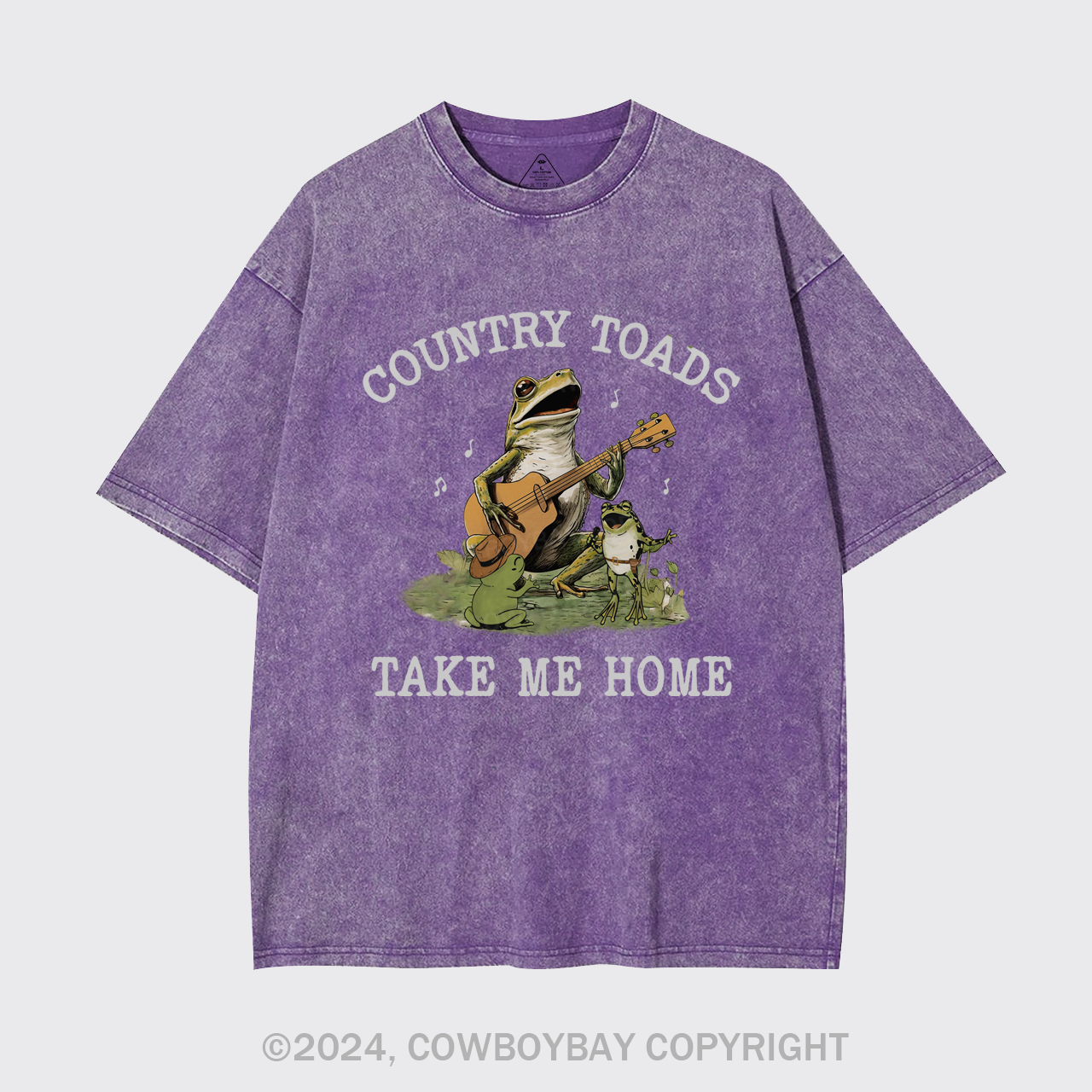 Country Roads Take Me Home Garment-dye Tees