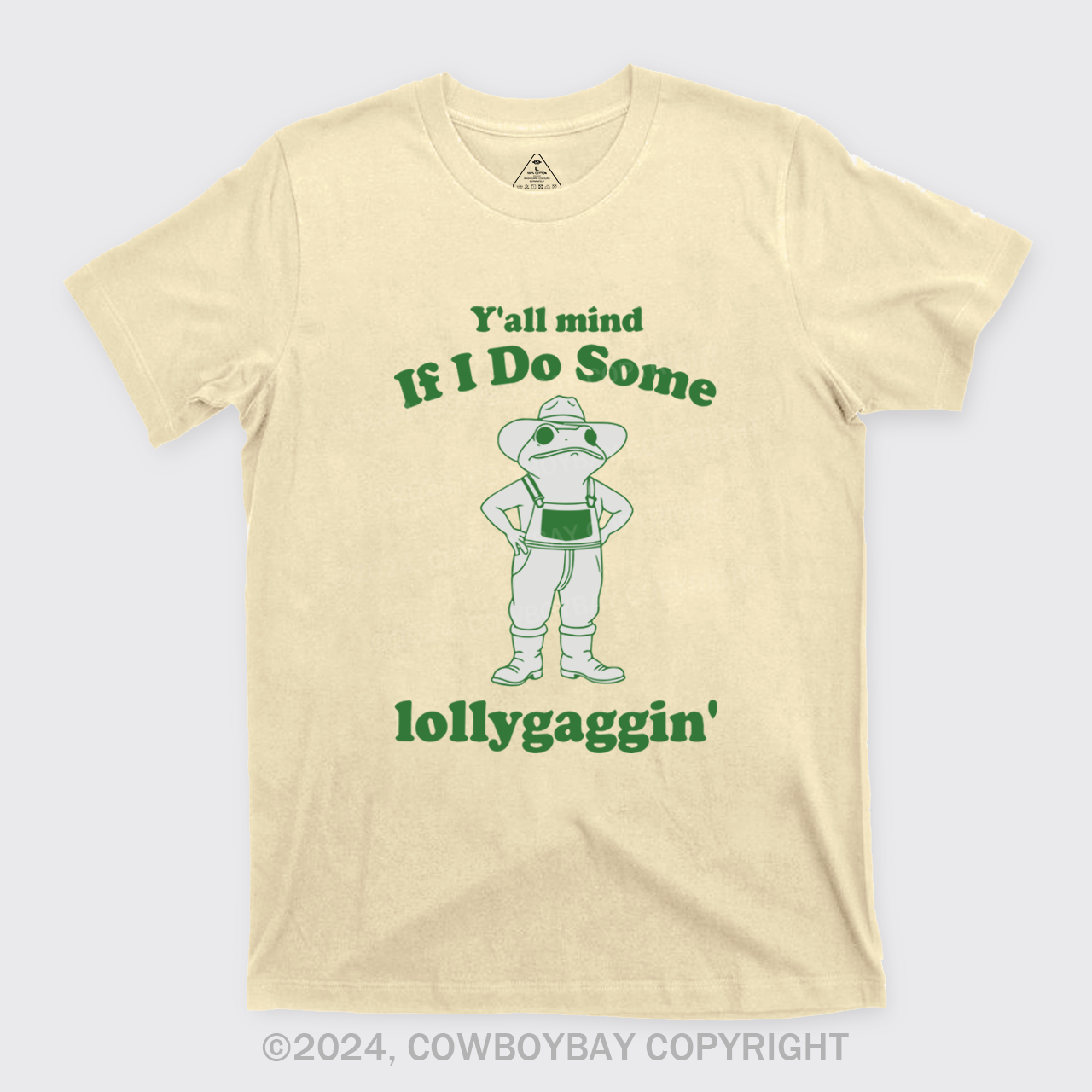 Funny Cowboy Frog T-Shirts