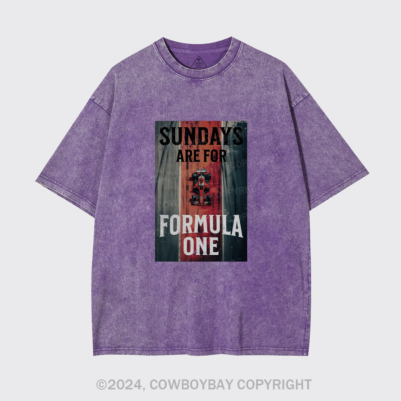Sundays Are For Formula One Garment-dye Tees