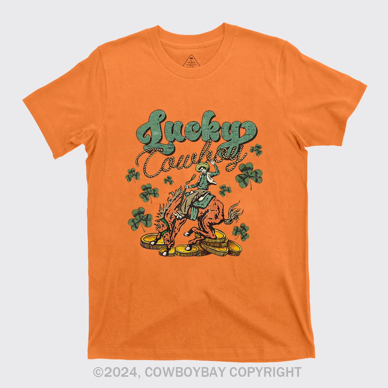Lucky Cowboy Horse T-Shirts