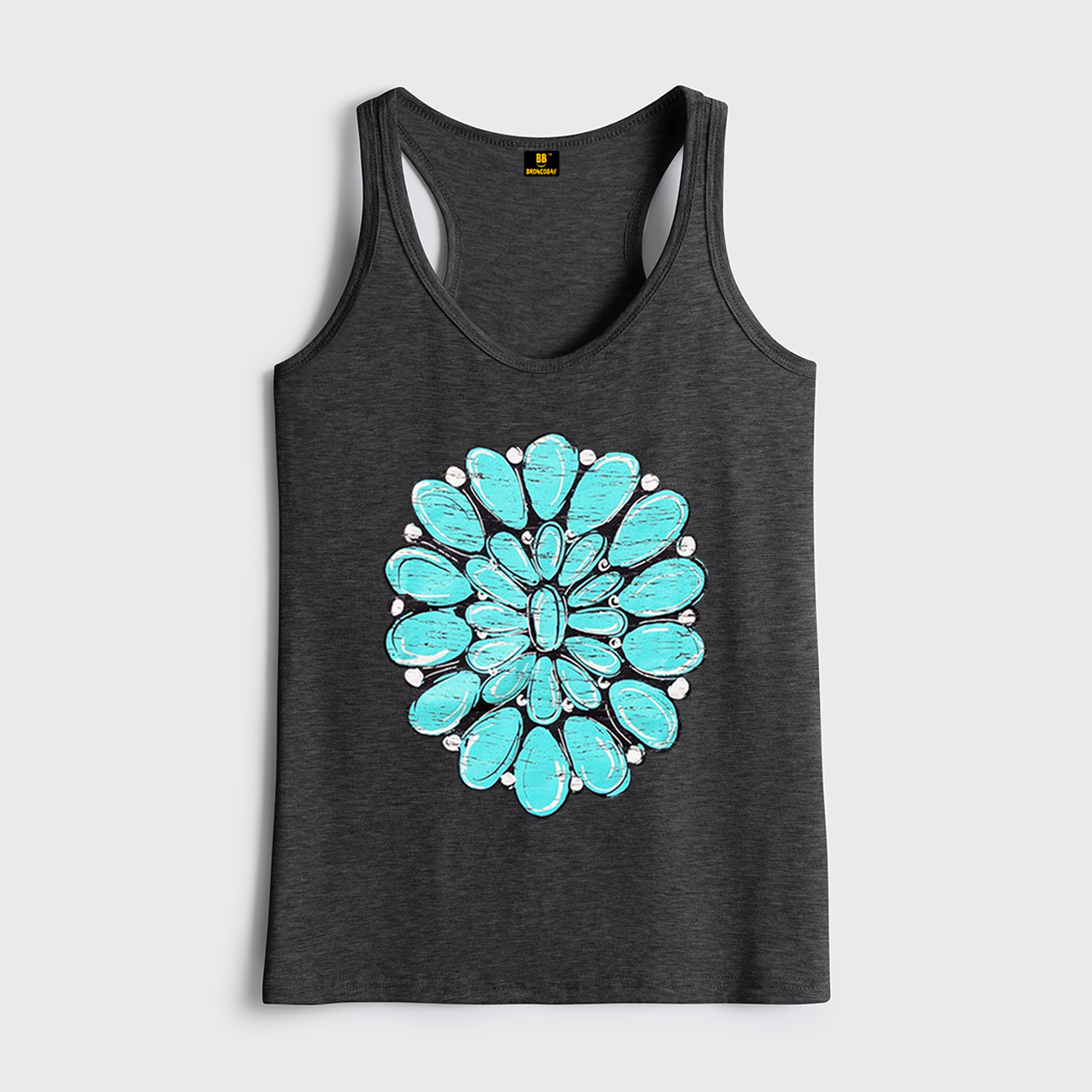 Turquoise Stone Country Music Classic Tanks