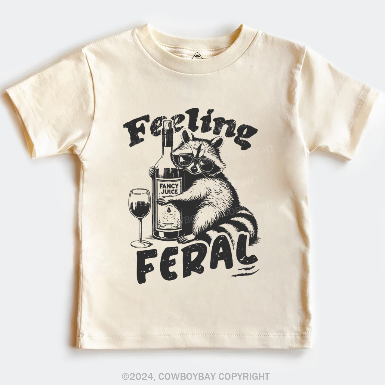 Feeling Feral Of Raccoon Kids T-shirt