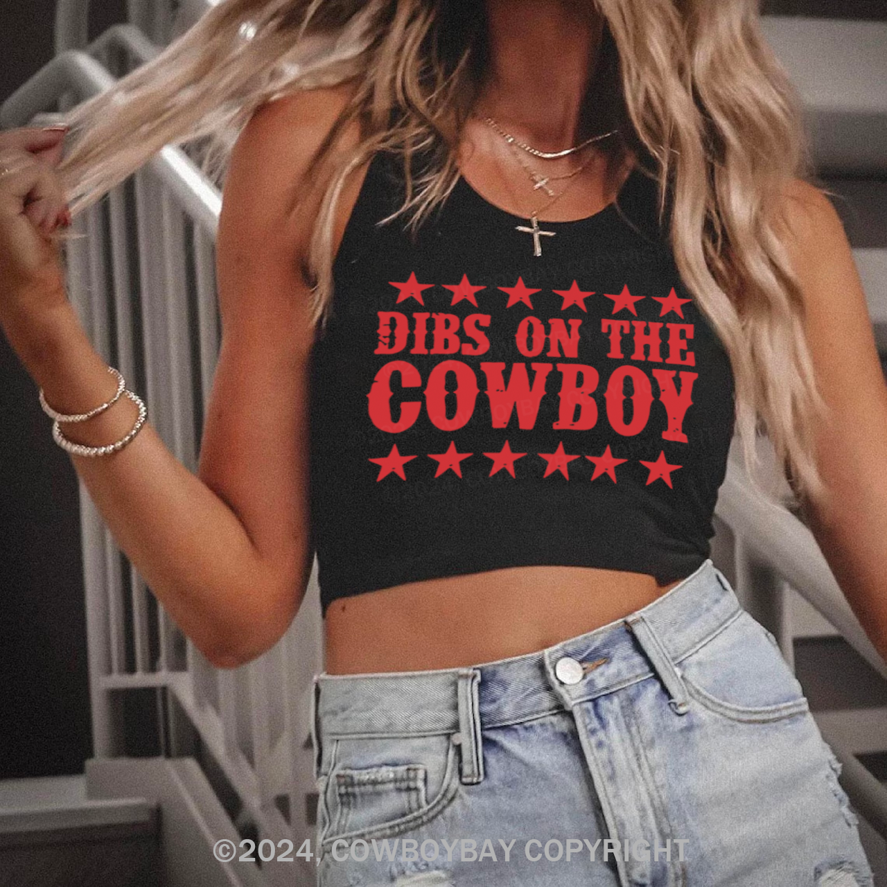 Dibs On The Cowboy Tank Top