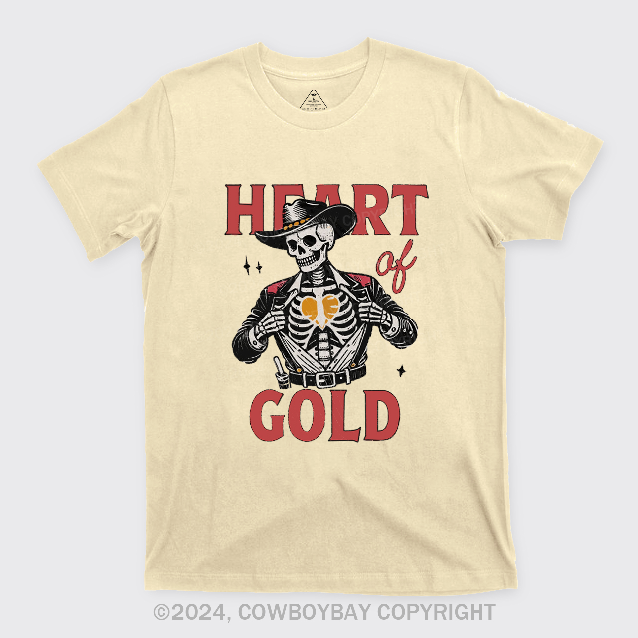 Heart Of Gold Western T-Shirts