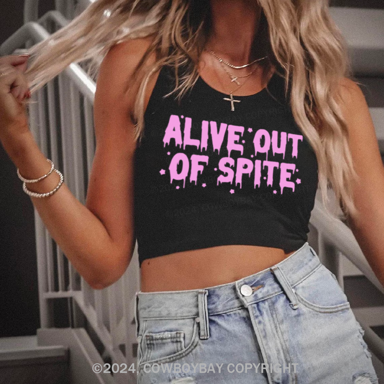 Alive Out Of Spite Tank Top