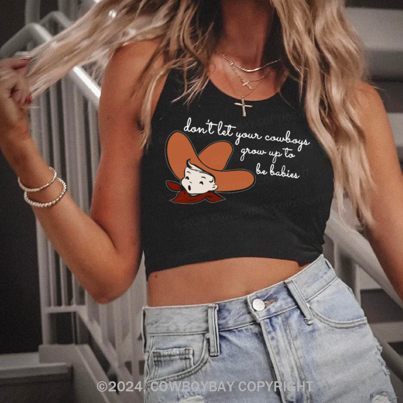 Cute Cowboy Tank Top