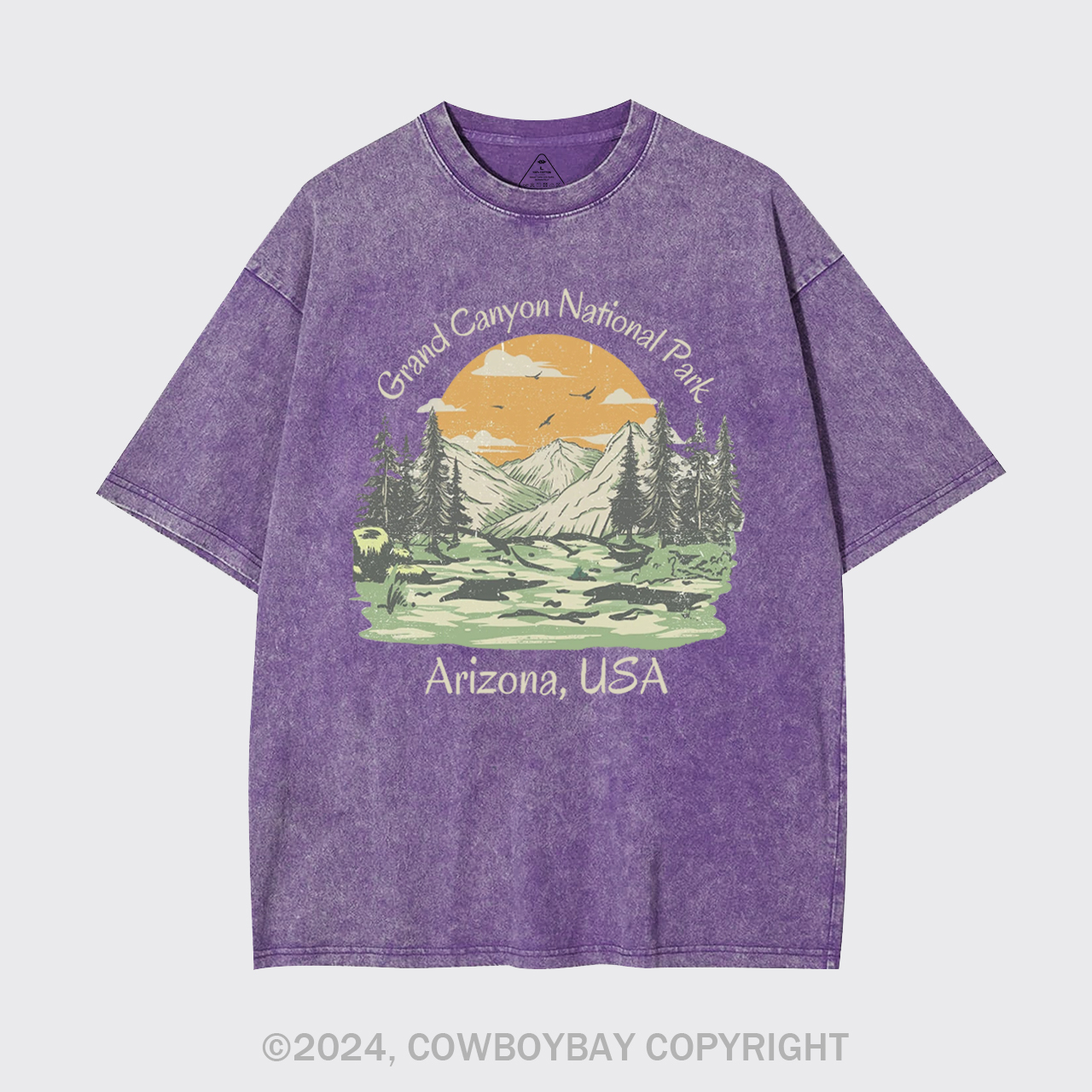 Grand Canyon National Park Garment-dye Tees