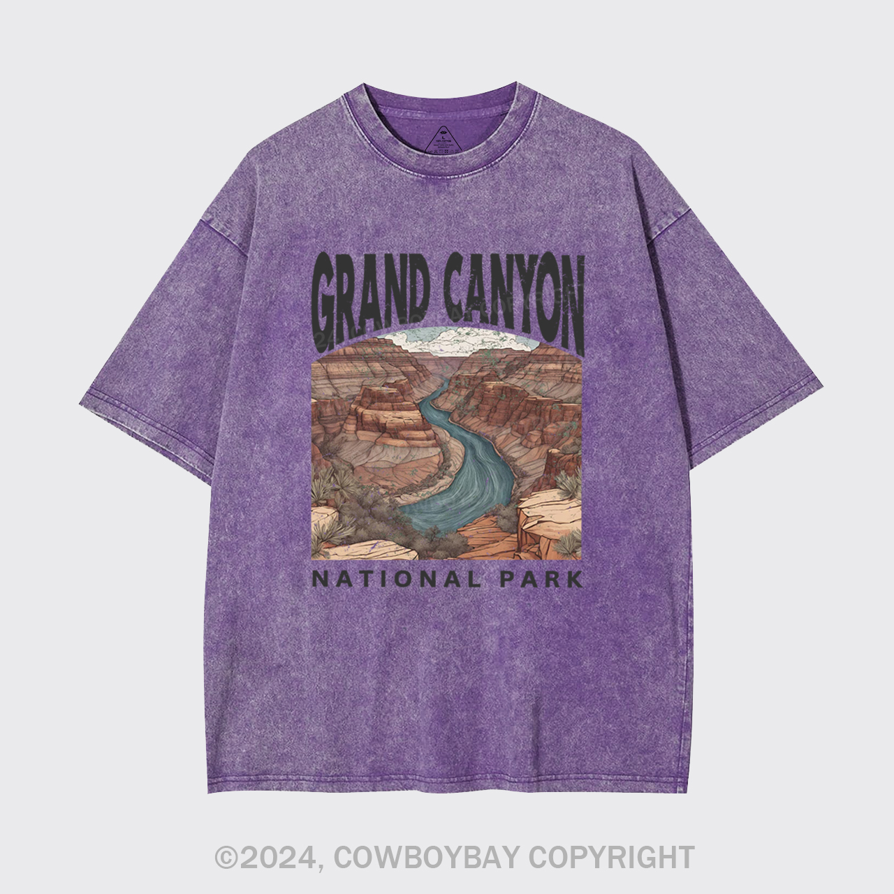 Retro Grand Canyon National Park Garment-dye Tees