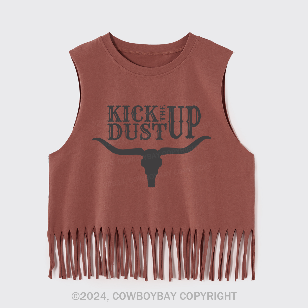 Kick The Dust Up Fringe Tank