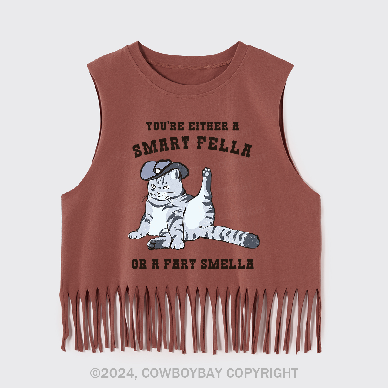 You Don't Want To Upset Me Fringe Tank