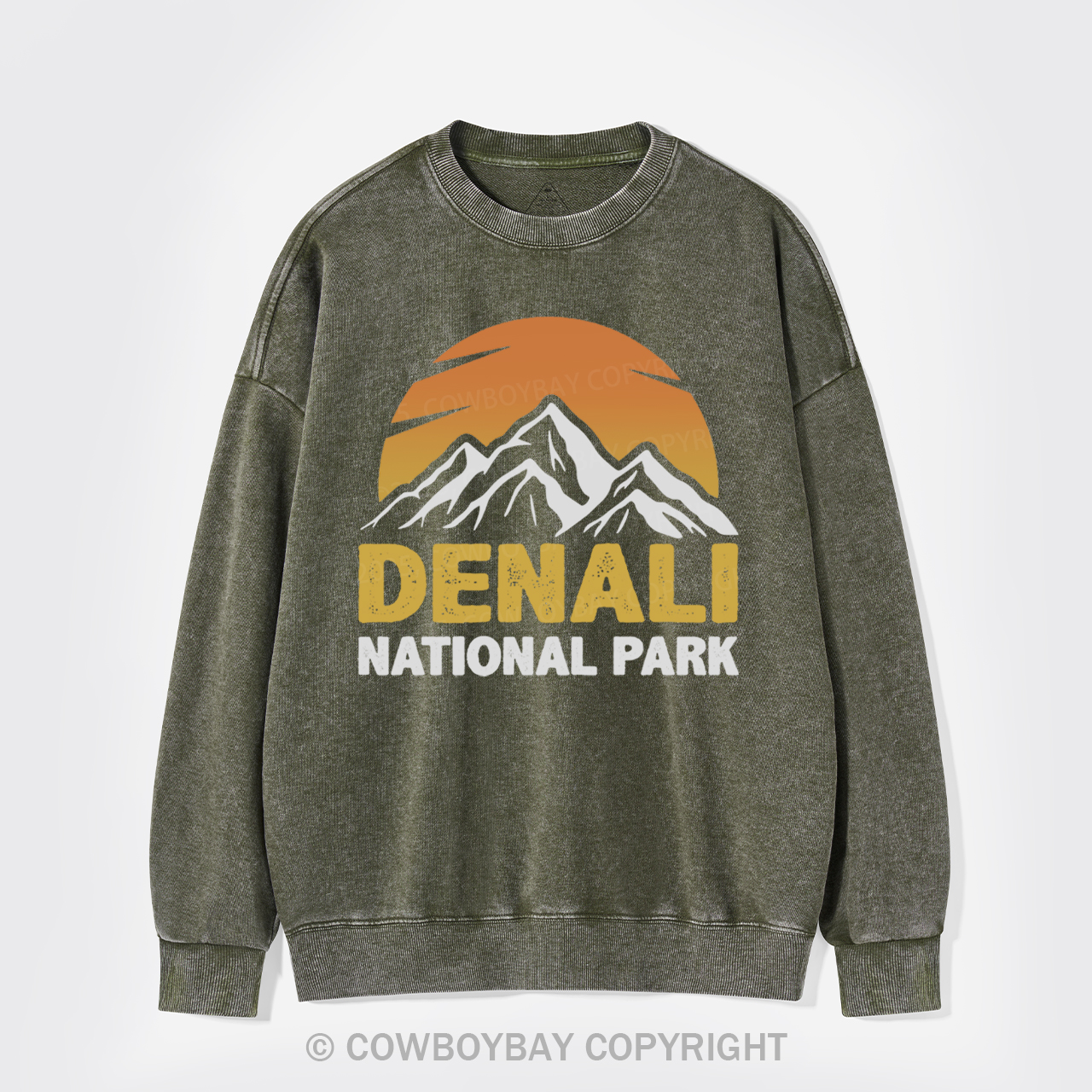 Denali National Park Washed Sweatshirts