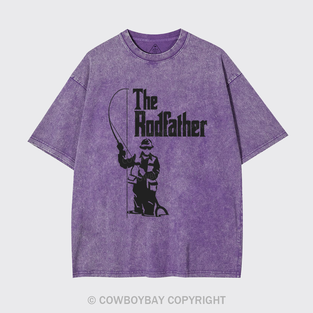The Rodfather Fishing Garment-dye Tees