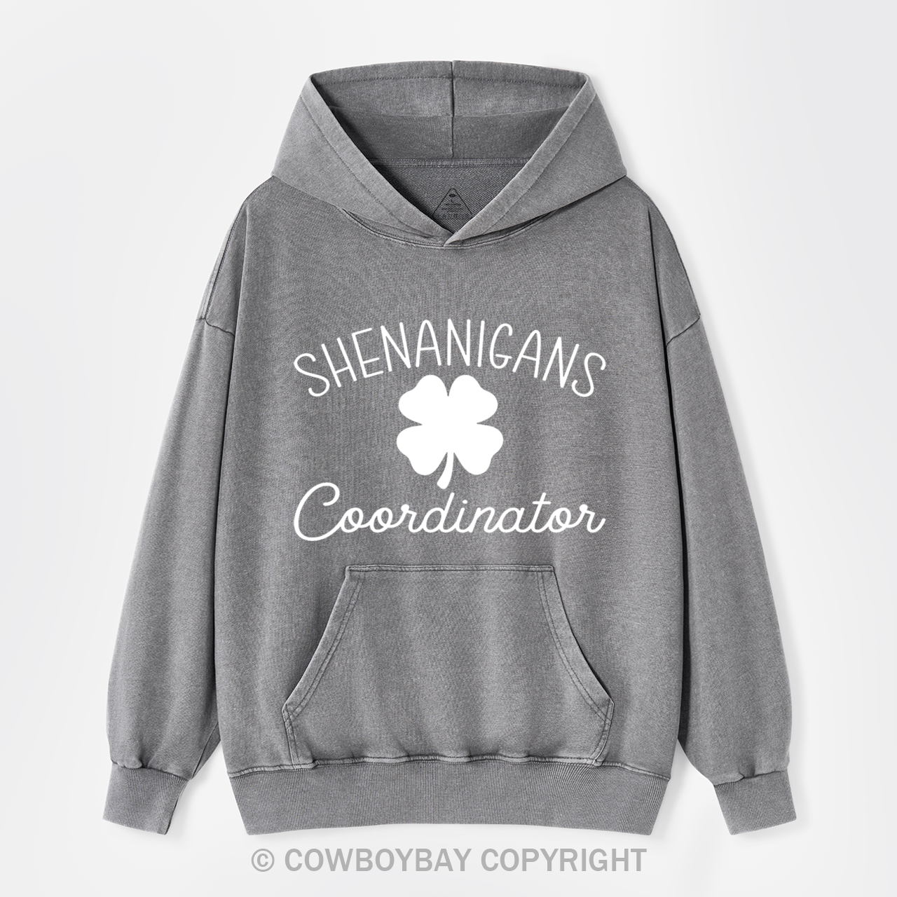 Funny St Patricks Day Garment-Dye Hoodies