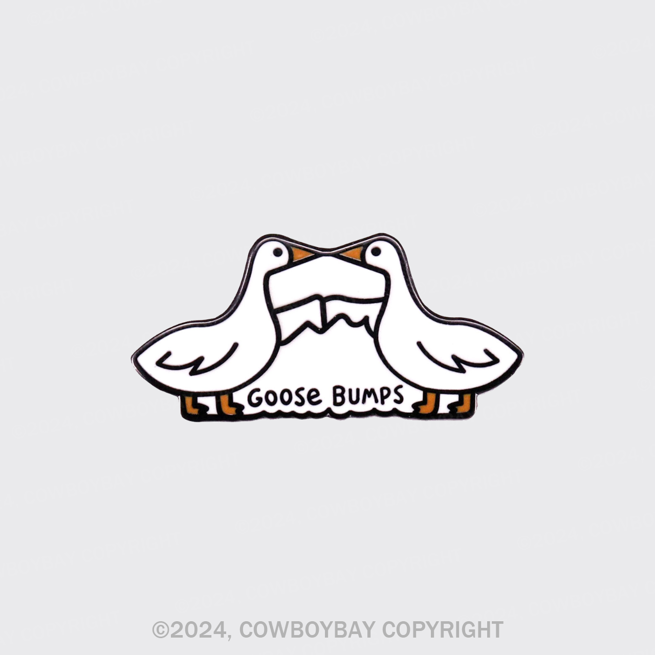 Goose Bumps_Cowboybay Pin