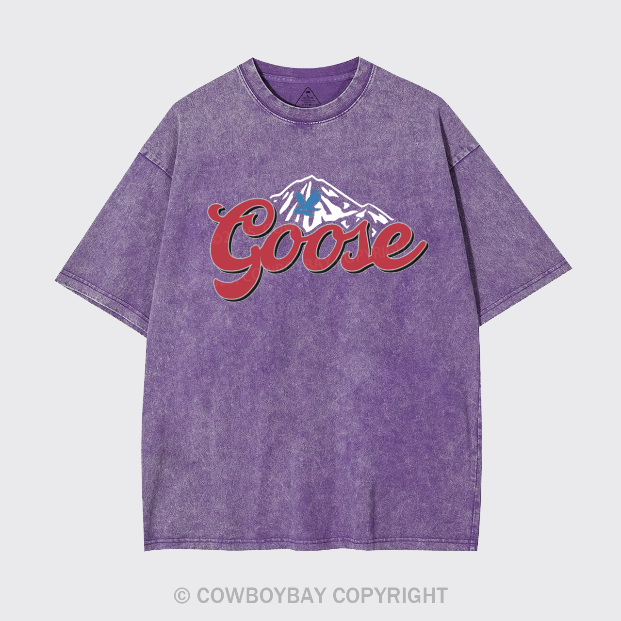 Goose Of The Rockies Garment-dye Tees
