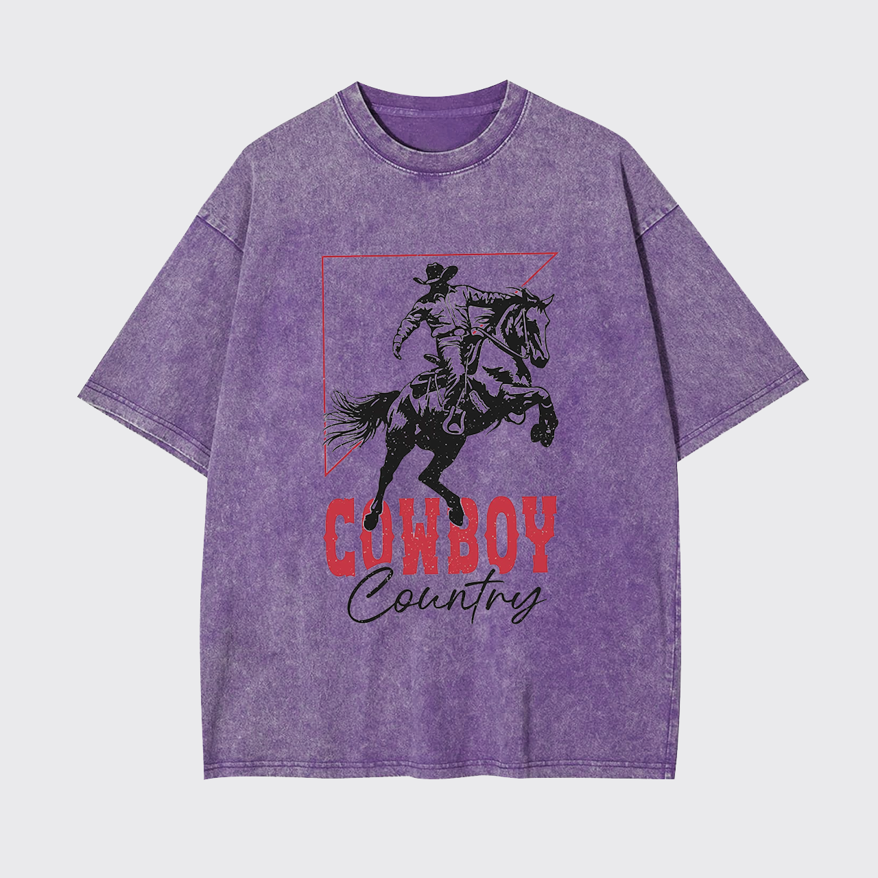 Western Cowboy Country Garment-dye Tees