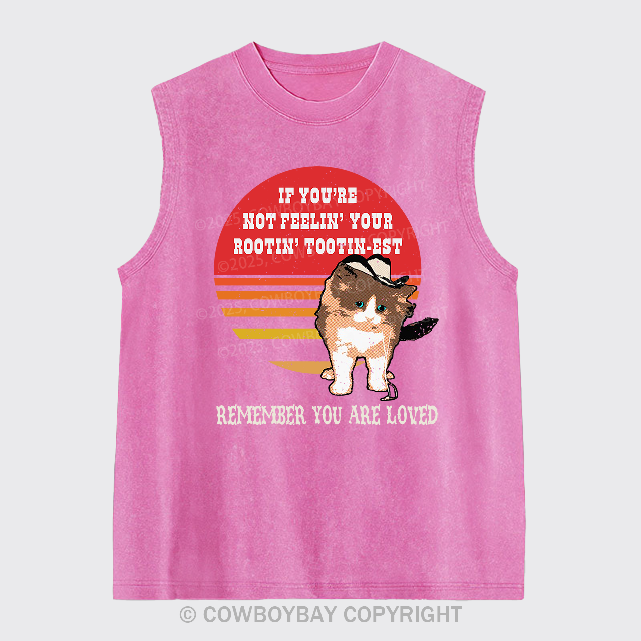 If You're Not Feelin' Your Rootin' Washed Tanks