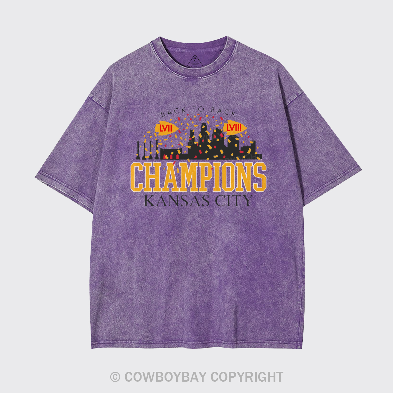Champions Back To Back Garment-dye Tees