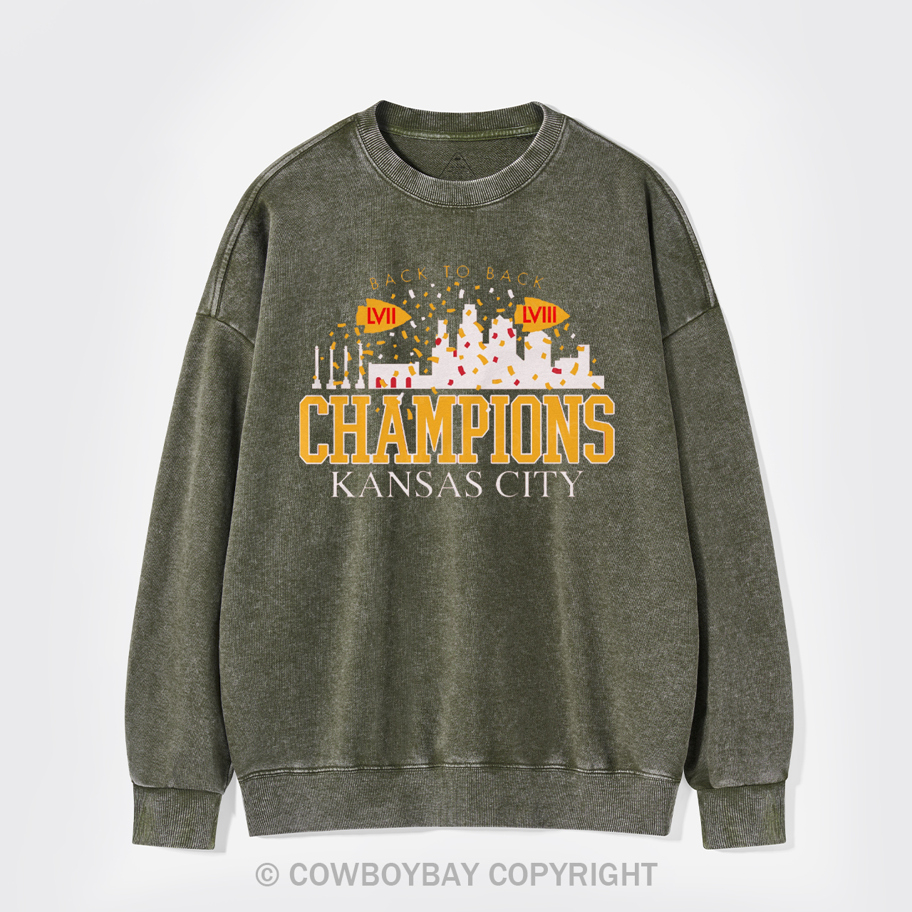 Champions Back To Back Washed Sweatshirts