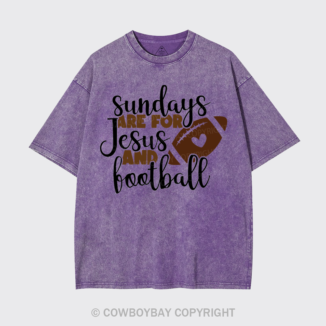 Sundays Are For Football Garment-dye Tees