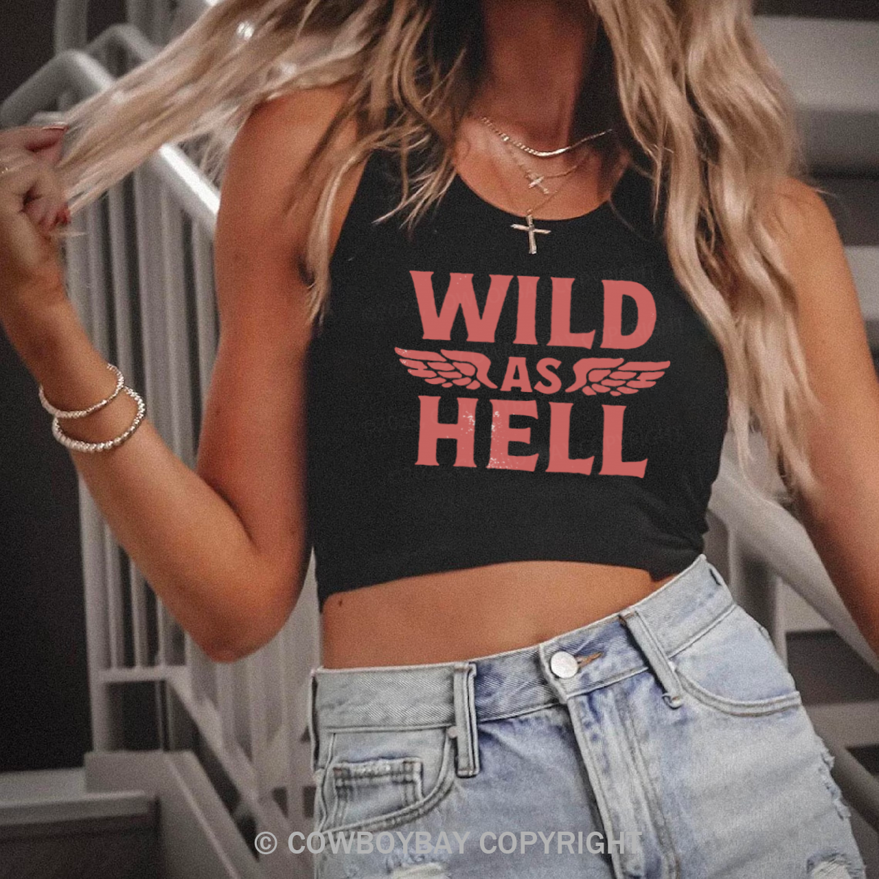 Rodeo Wild As Hell Tank Top