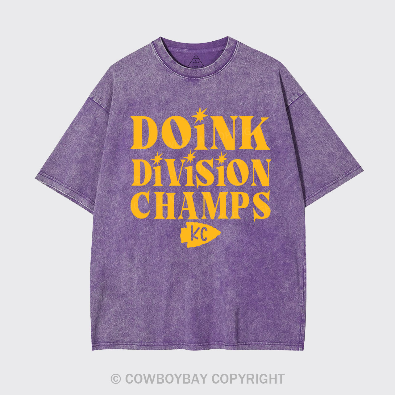 Doink Division Champs Garment-dye Tees