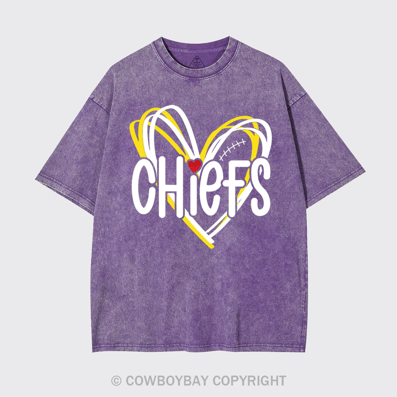 Chiefs Football Garment-dye Tees