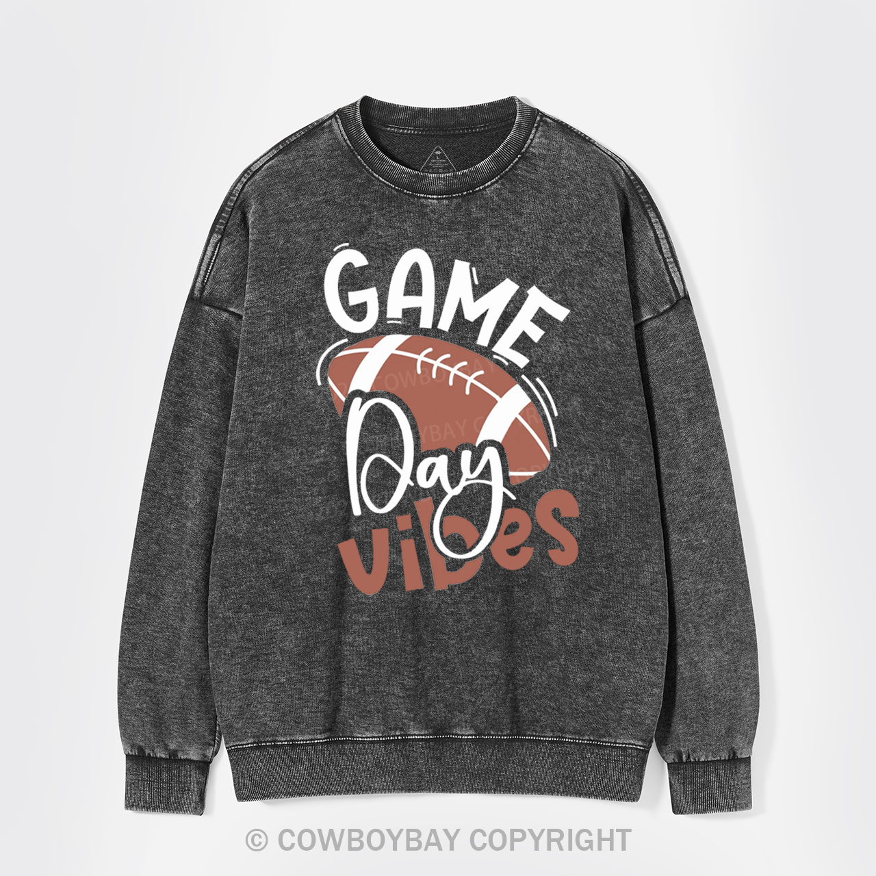 Game Day Vibes Washed Sweatshirts
