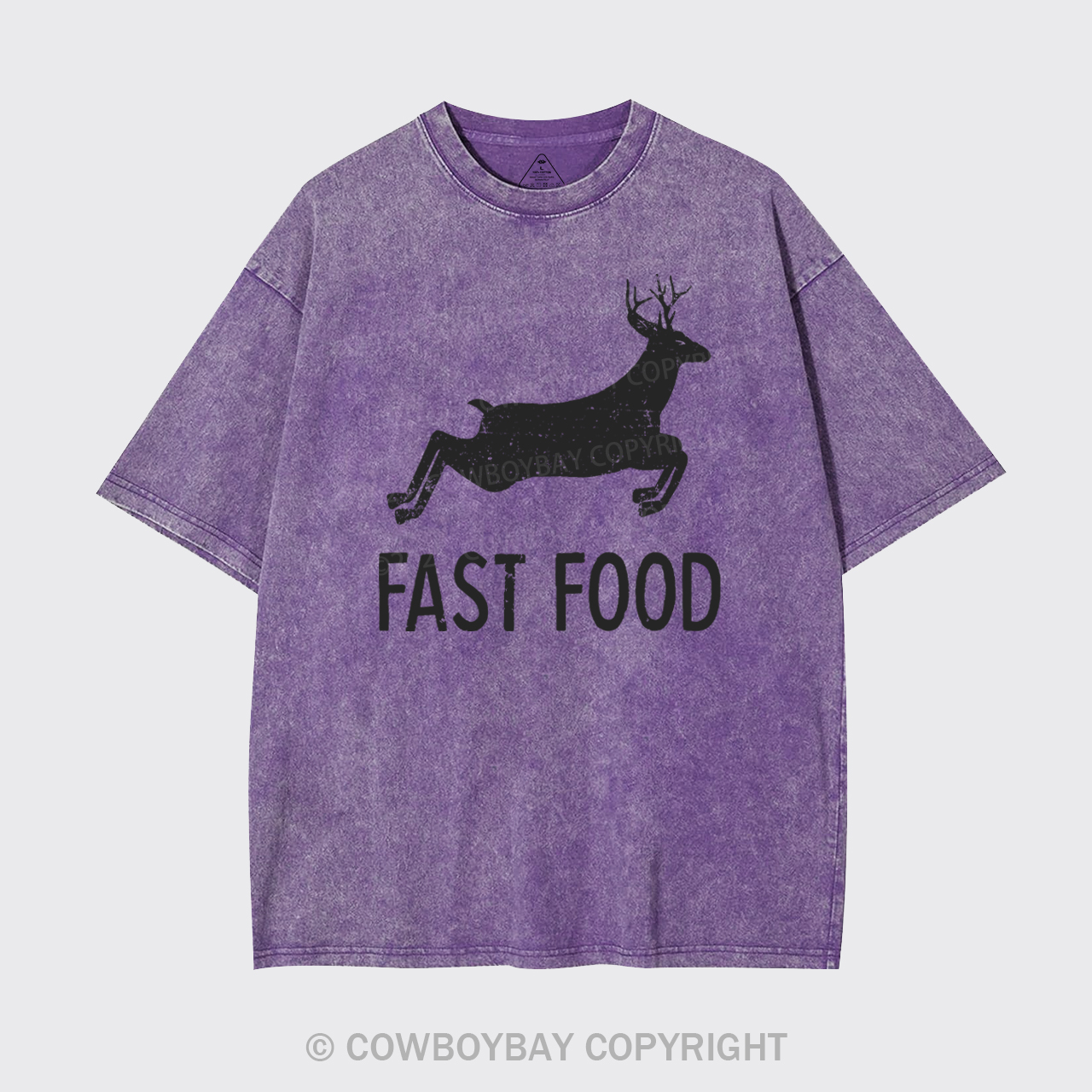 Fast Food Deer Garment-dye Tees