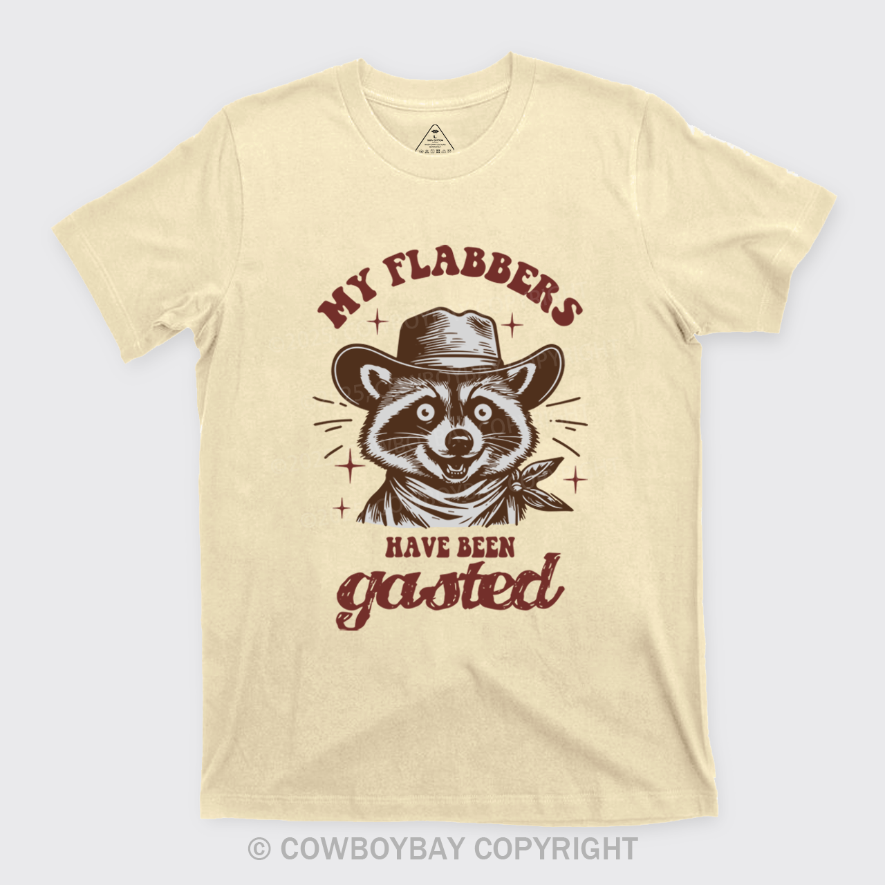 Flabbergasted Cowboy Raccoon T-Shirts