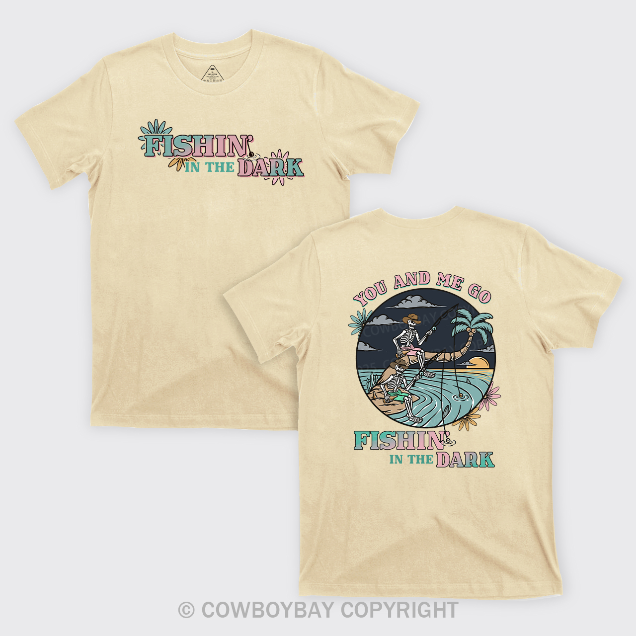 Fishin In The Dark Cowboy T-Shirts