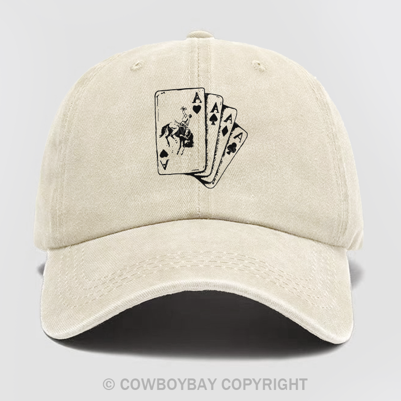 Ace Cowboy Punchy Wash Hat