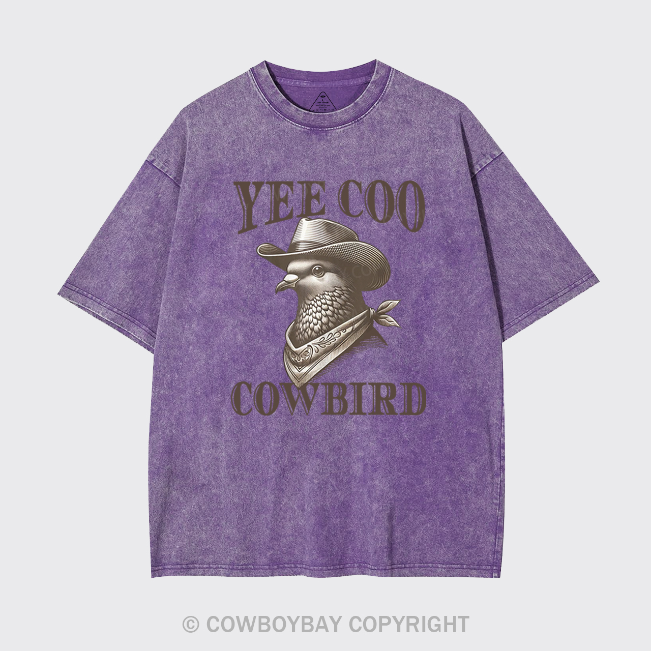 Yee Coo Cowbird Garment-dye Tees