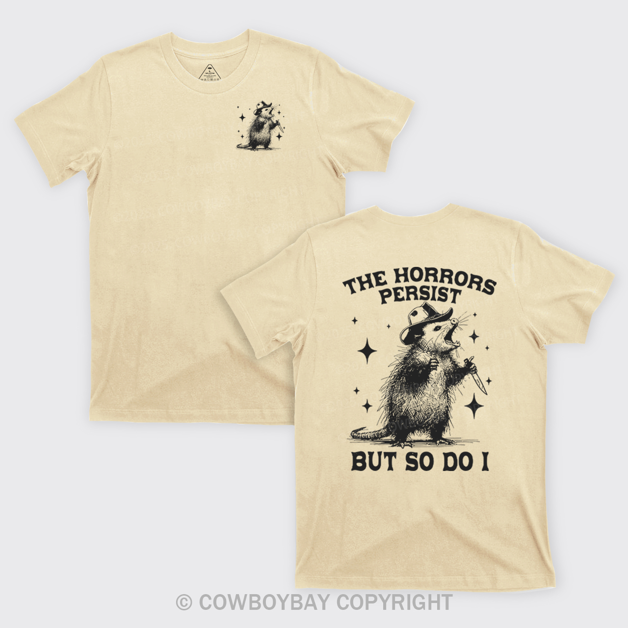 The Horrors Persist But So Do I T-Shirts