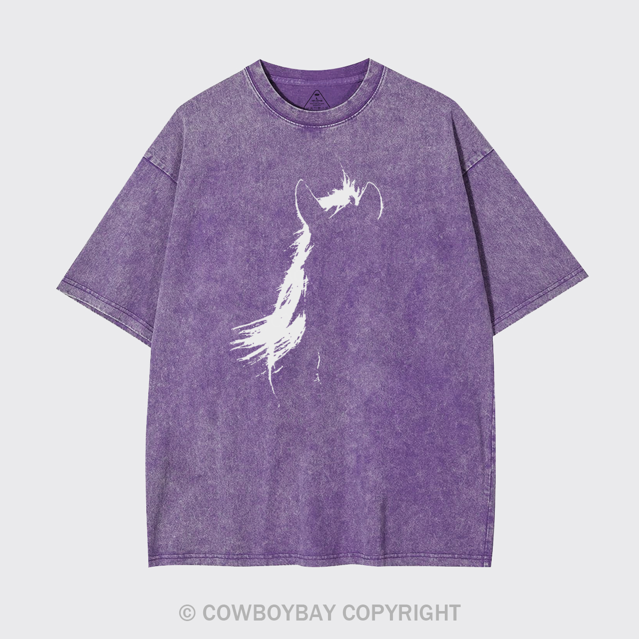 Vintage Horse Print Garment-dye Tees