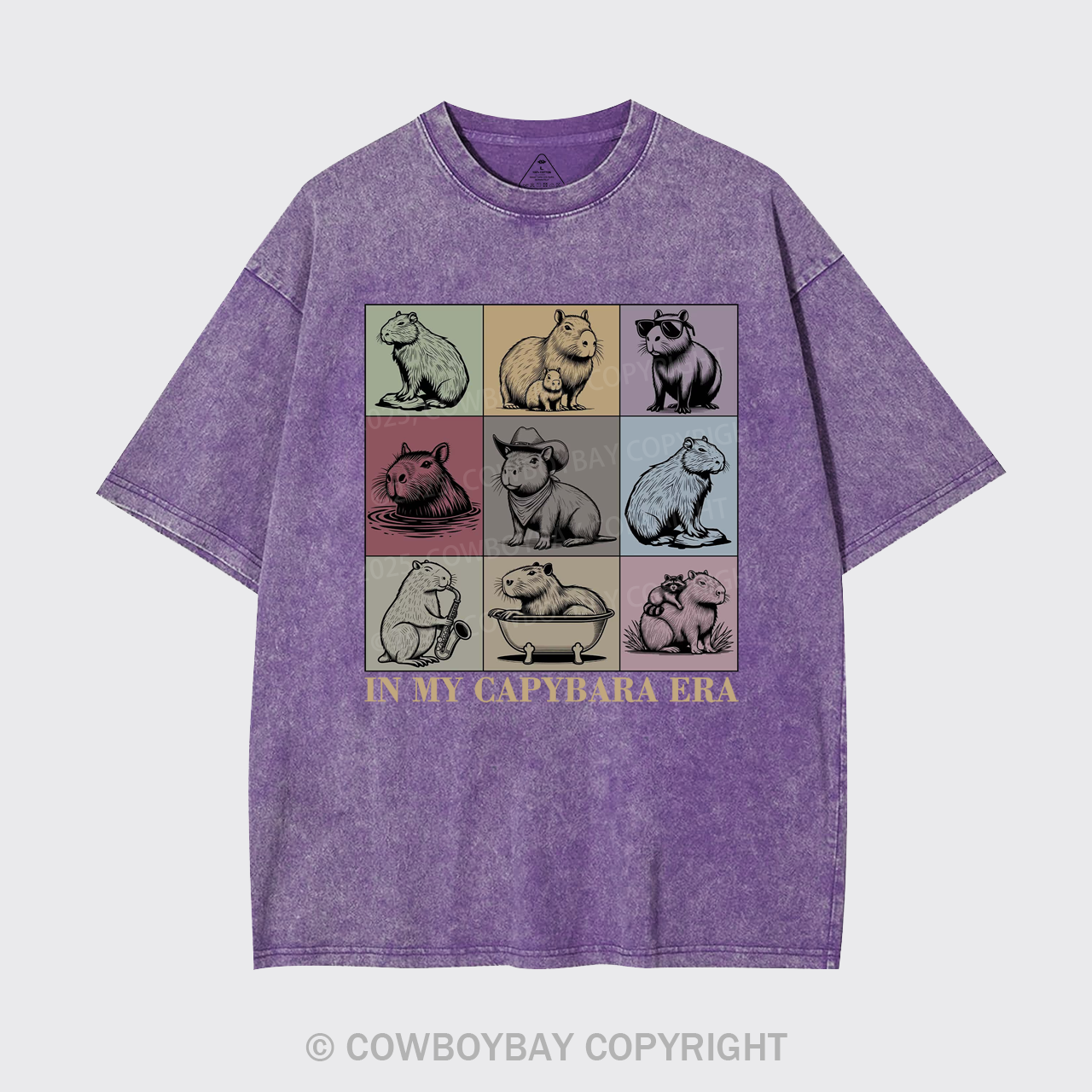 In My Capybara Era Garment-dye Tees