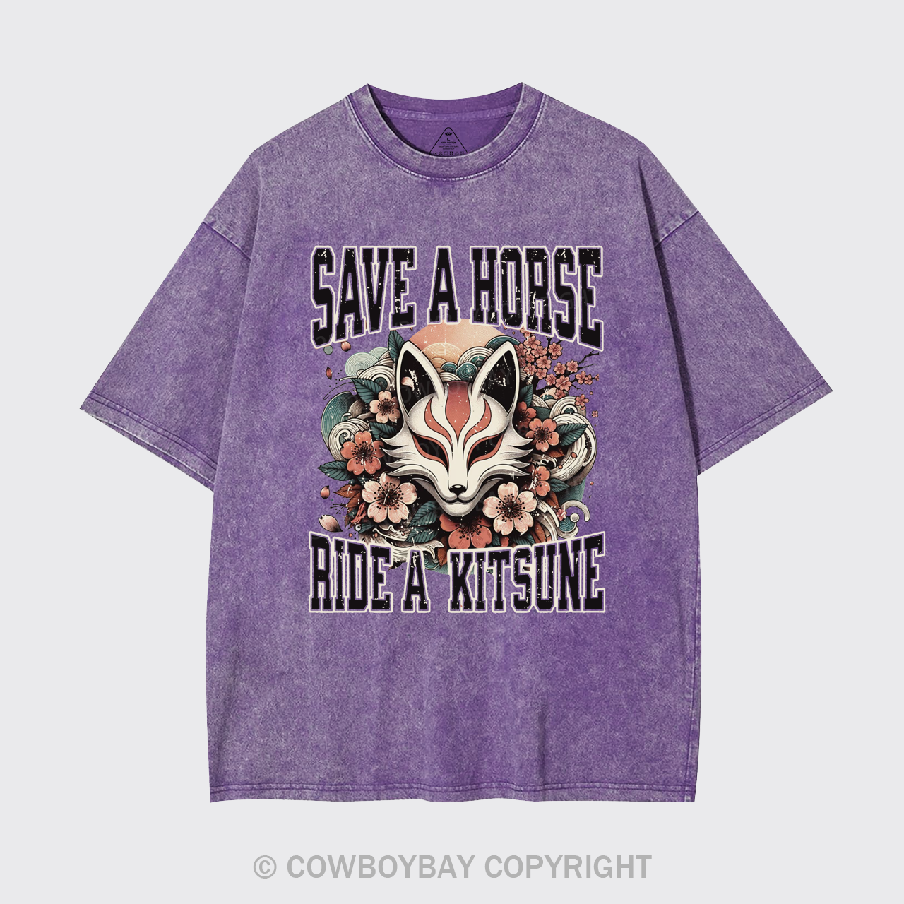 Save A Horse Ride A Kitsune Garment-dye Tees