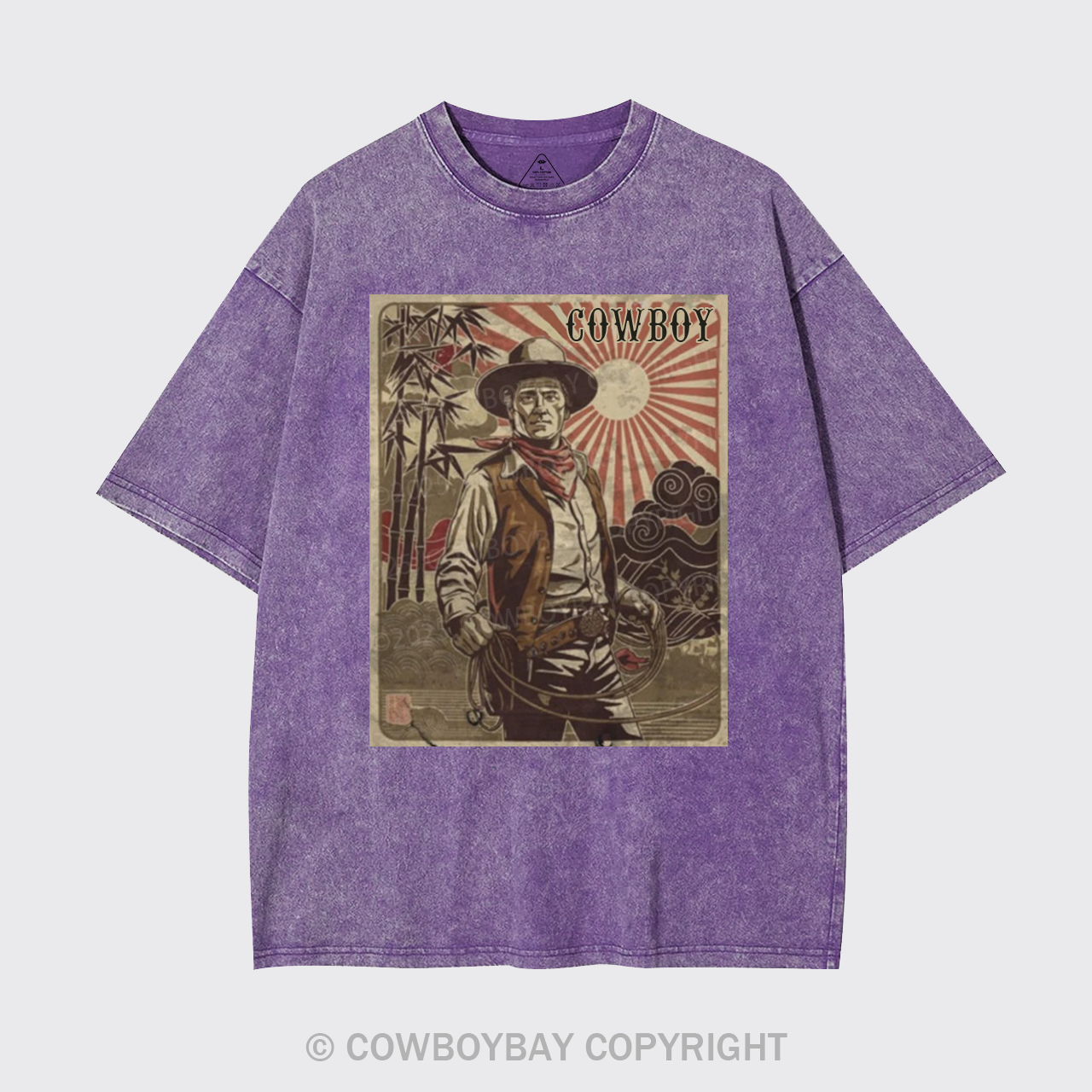 Cowboy Retro Garment-dye Tees