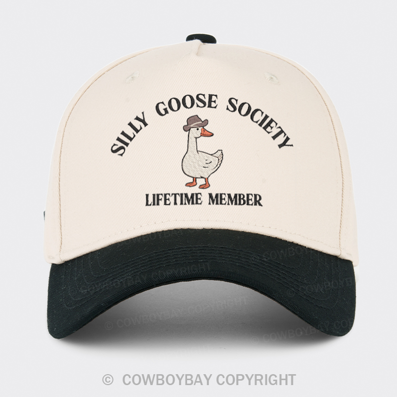 Silly Goose Society Embroidered Trucker Hat