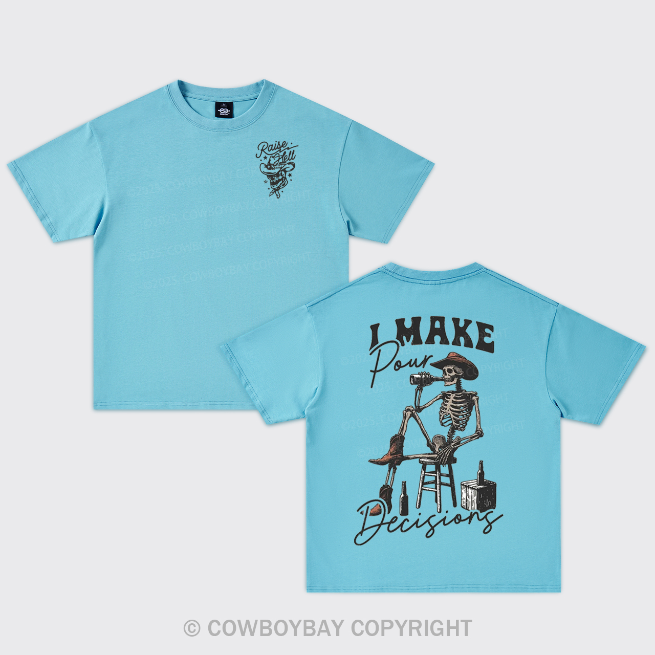 I Make Pour Decisions Oversize T-Shirts