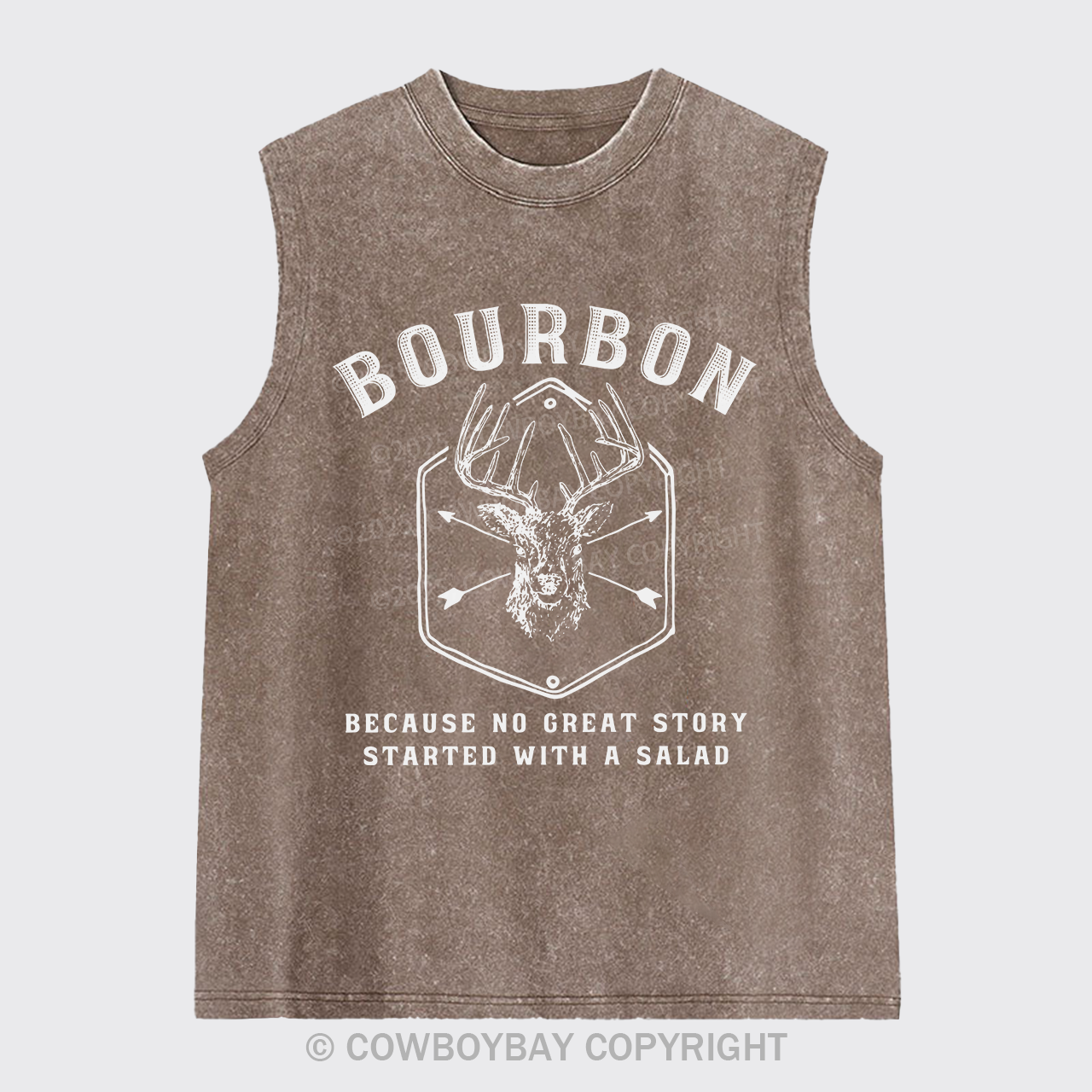 Bourbon Started With A Salad Washed Tanks