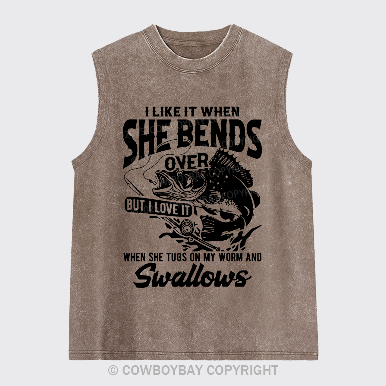 I Like When She, Bends Over Washed Tanks